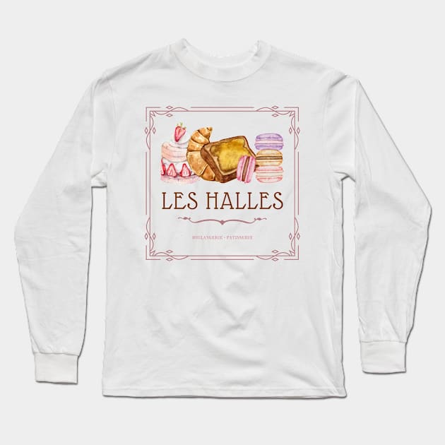 Les Halles Long Sleeve T-Shirt by MultiversiTee